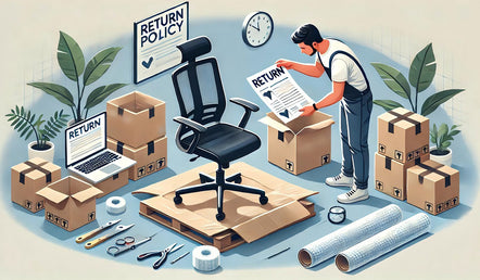 How to Return a Already Assemble Chair?